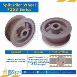 Idler for 25Z, BORE 30 MM., FOR CHAIN 7253 : 6625103-7253