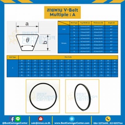 A-91 สายพาน V-Belt Multiple