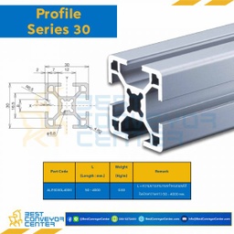 ALP3060L2000 Aluminum Frame ขนาด 30×60 ยาว 2000 mm.