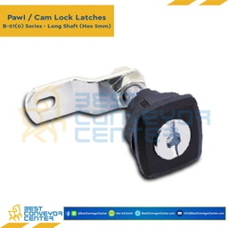 B-01028 Cam Lock Latches – Long Shaft (Hex 5mm) Polyamide Pawl #28