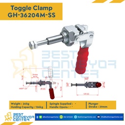 GH-36204M-SS Toggle Clamp แบบดัน