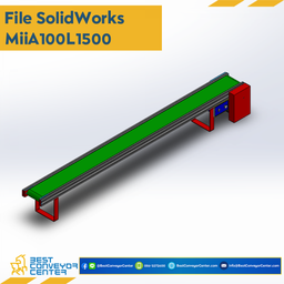MiiA100L1500 Mini Belt Conveyor
