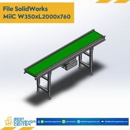 MiiC350X2000 Mini Belt Conveyor