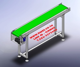 Mini Belt Conveyor : Model &quot;MiiA&quot; Dimension : W100xL2600xH1216+50 mm.