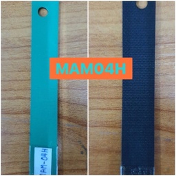 Flat Belt MAMO4H-1-W50xL583-GR ; สายพาน Flat Belt สีเขียวท้องสีดำ หนา 1 mm. กว้าง 50 mm. ยาว 583 mm. (ต่อกลม)
