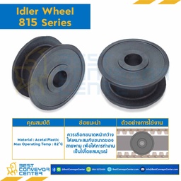 Idler for 19Z, BORE 25 MM., FOR CHAIN 815 : 6619007-815