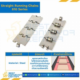 โซ่สแตนเลสทางตรง Table Top Chain SSC810 ; 1.75 นิ้ว. : SSC810 175