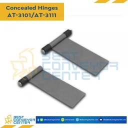 AT-3101 บานพับซ่อนเหล็ก ขนาด 138.4×100 mm. หนา 4 mm.