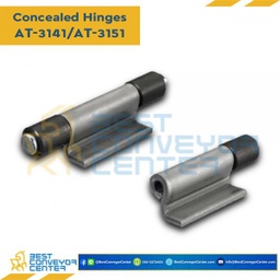 AT-3151 บานพับซ่อนเหล็ก ขนาด 25.2×61 mm. หนา 4 mm.