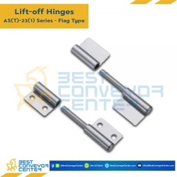 AS-2311R บานพับธงสแตนเลส ขนาด 37.8×65 mm. หนา 1.5 mm.