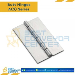 AS-1621 บานพับสแตนเลส ขนาด 30×36 mm. หนา 0.9 mm.
