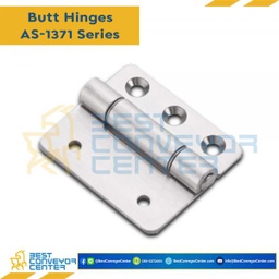 AS-1371-B บานพับสแตนเลส ขนาด 56×65 mm. หนา 3 mm.