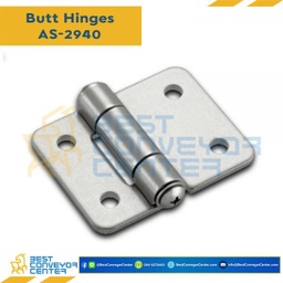 AS-2940 บานพับสแตนเลส ขนาด 88×80 mm. หนา 4 mm.